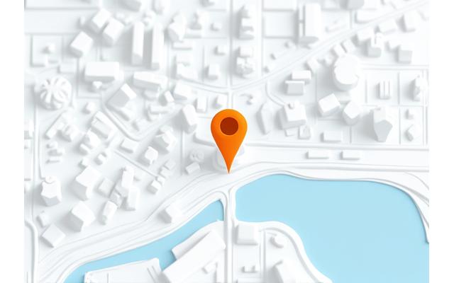 Žemėlapio fragmentas, rodantis Švyturys Finansai biuro vietą Vilniuje.