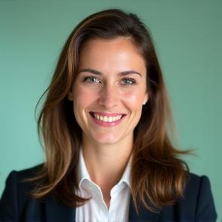 Elenos Bartasiūnienės, klientų sėkmės vadovės, portretas, spinduliuojantis šilumą ir prieinamumą.