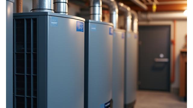 Namų ūkio šilumos siurblys, pakeitęs seną kuro katilą