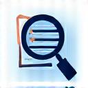 Didinamojo stiklo tikrinimo dokumentai su 10% skaičiumi