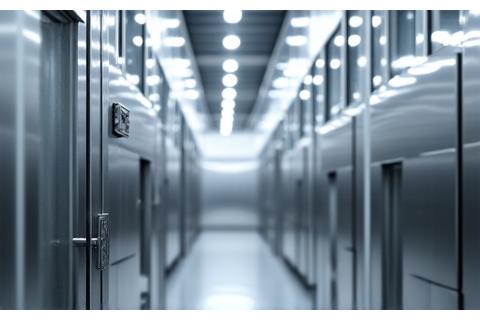 Moderni maisto perdirbimo gamykla su nerūdijančio plieno įranga, reprezentuoja žemės ūkio perdirbimo finansavimą.